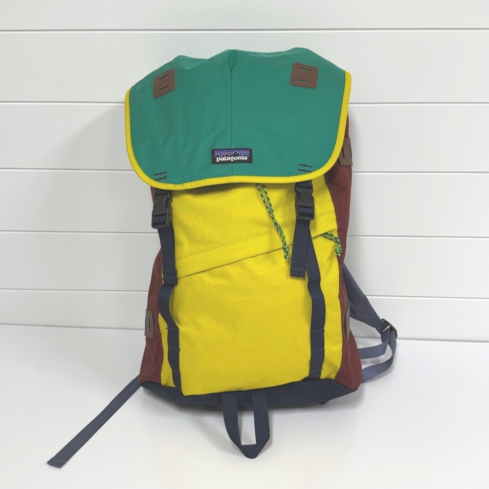 Patagonia Arbor Pack 26L Rugby‎ Yellow Colorblock Backpack STY47956 discontinued